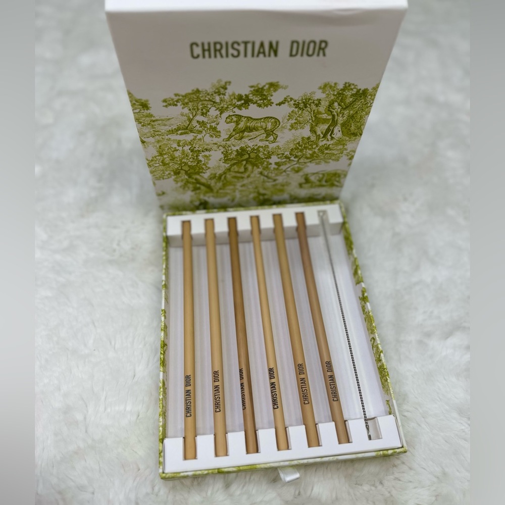 Dior Bamboo Straws